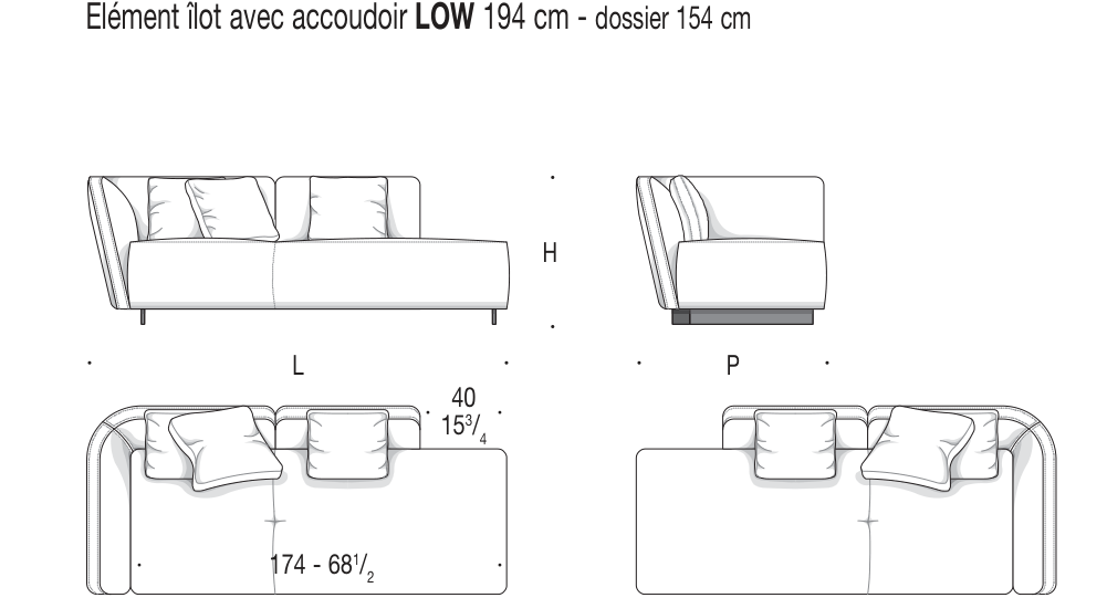 LOUNGE SEYMOUR SEYLLD194G 도면