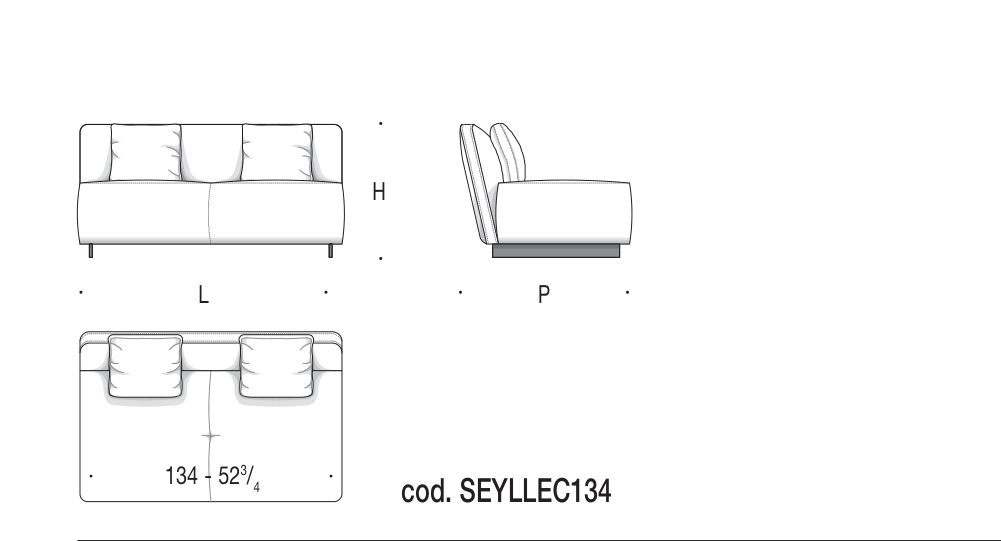 LOUNGE SEYMOUR SEYLLEC134 도면