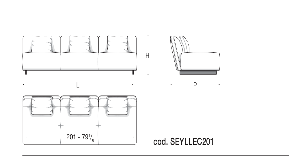 LOUNGE SEYMOUR SEYLLEC201 도면