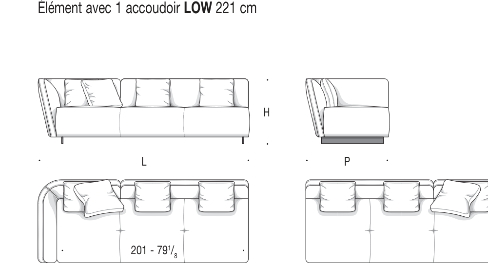 LOUNGE SEYMOUR SEYLLET221 도면