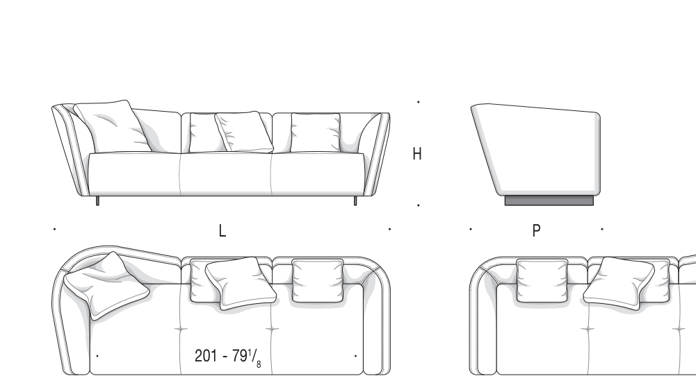 LOUNGE SEYMOUR SEYLM249 도면