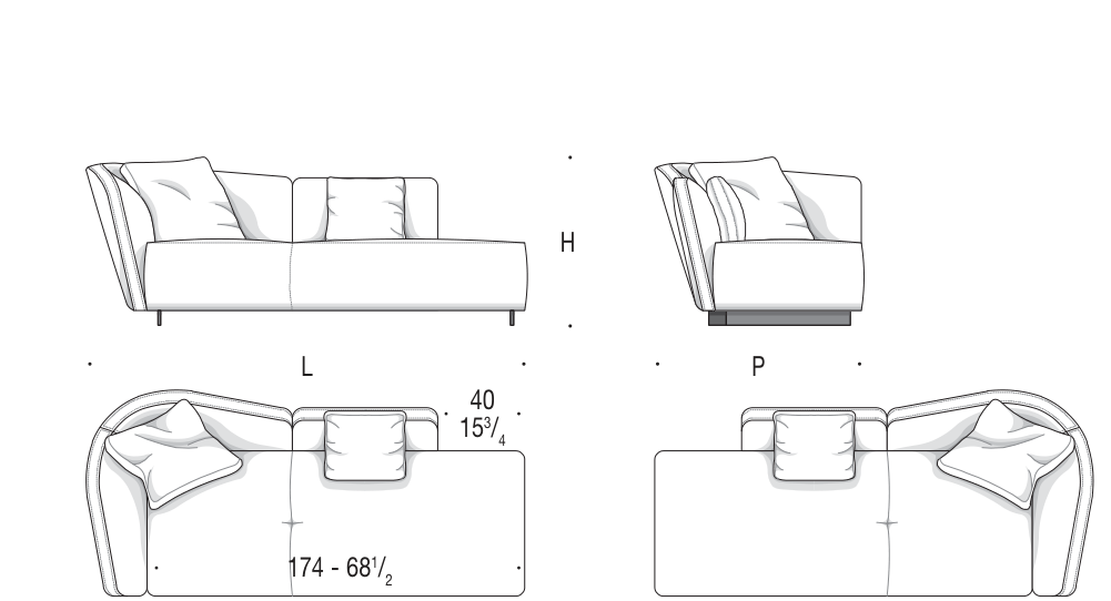 LOUNGE SEYMOUR SEYLMDP202 도면