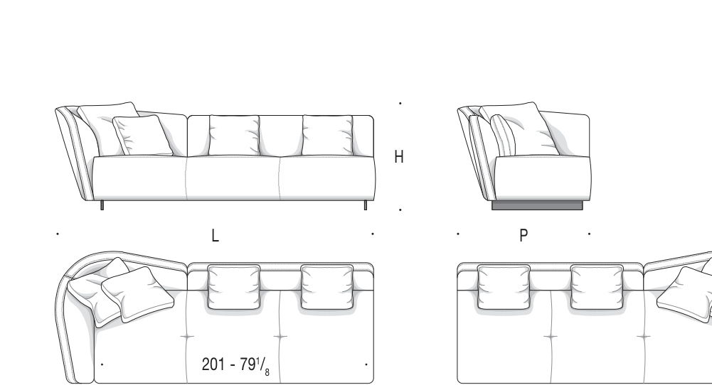 LOUNGE SEYMOUR SEYLMET229 도면