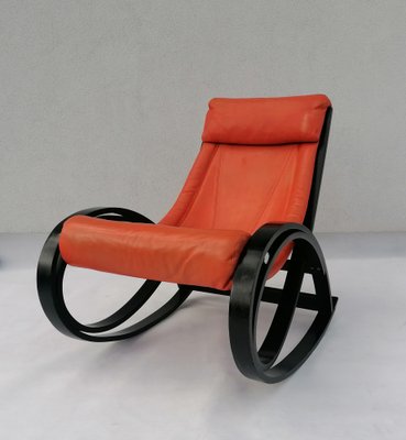 Sgarsul Rocking Chair by Gae Aulenti for Poltronova, 1960s-RFT-1555282