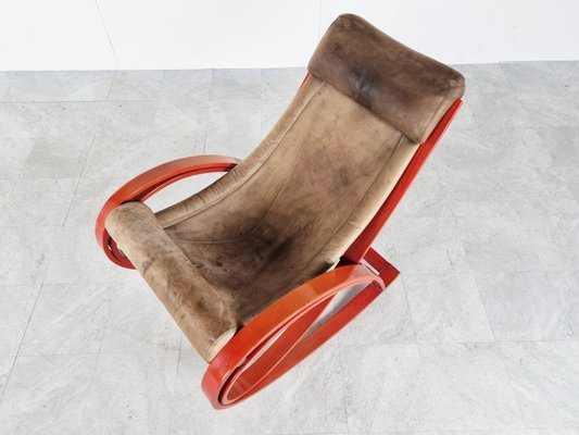 Sgarsul Rocking Chair by Gae Aulenti for Poltronova, 1960s-IRH-1263052