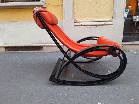 Sgarsul Rocking Chair by Gae Aulenti for Poltronova, 1970s-OHK-1786626