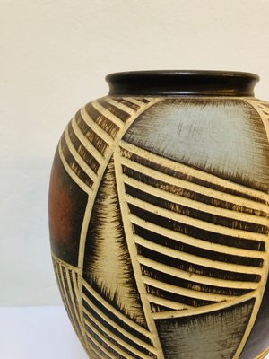 Sgraffito Sawa Vase from Ritz Keramik, 1960s-RZY-693955