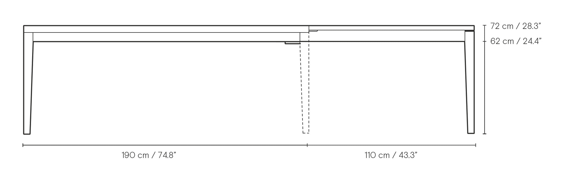 SH900 EXTEND TABLE