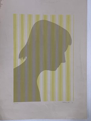 Shadows Silkscreen by Berto Ravotti, 1972-IJR-546599