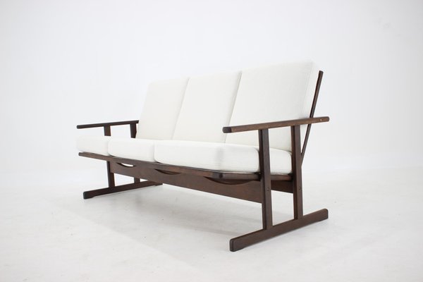 Shaker 3-Seat Sofa by Børge Mogensen for FDB Mobler, Denmark, 1950s-TZ-738320