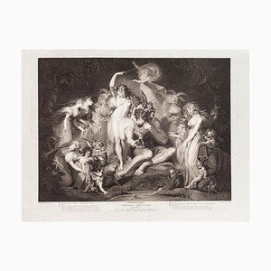 Shakespeare's Midsummer-Night's Dream- Etching-J.P. Simon After J.H. Fussli-1796 1796-ZCI-767558