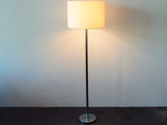 Shantung Floor Lamp with Fabric Shade for Raak, the Netherlands, 1970s-NV-2032168