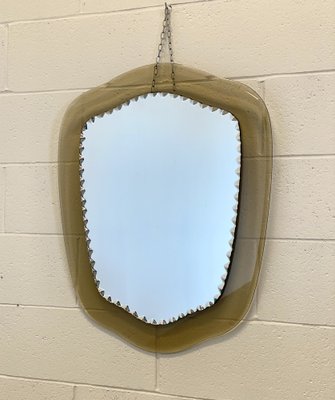 Shaped Mirror from Cristal Art, 1970s-NPC-1757118