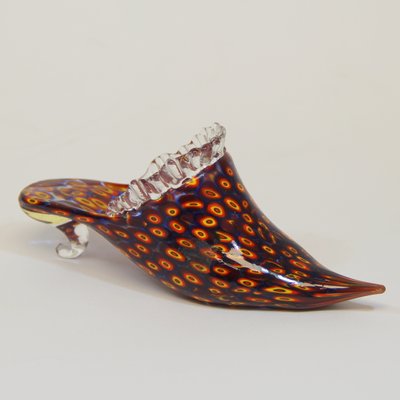 Shaped Murano Glass Shoe from Fratelli Toso, 1960s-NE-672701