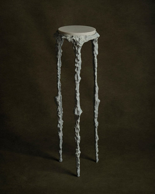 She's Lost Control Pedestal Table by William Guillon