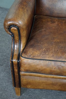 Sheep Leather Ear Lounge Chair-HPP-1750949