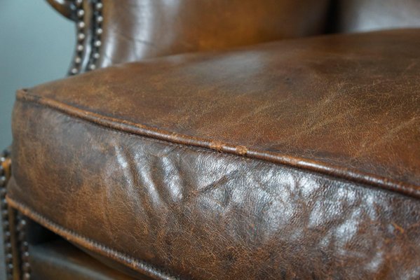 Sheep Leather Lounge Chair-HPP-1779847