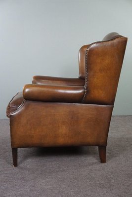 Sheep Leather Lounge Chair-HPP-1779847