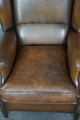 Sheep Leather Lounge Chair-HPP-1779847