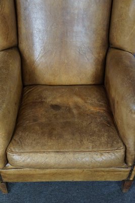 Sheep Leather Lounge Chair-HPP-1779848