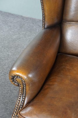 Sheep Leather Lounge Chair-HPP-1779847