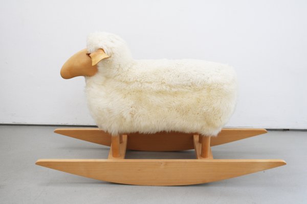 Sheep Rocking Horse by Hanns Peter Krafft for Meier, 1980s-FJP-2033708