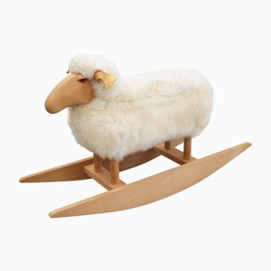 Sheep Rocking Horse by Hanns Peter Krafft for Meier, 1980s-FJP-2033708