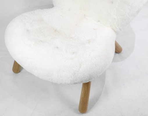 Sheepskin Arctander Chair by Philip Arctander, 1960s-UY-1369660