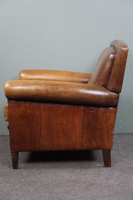 Sheepskin Leather Lounge Chair-HPP-1750952