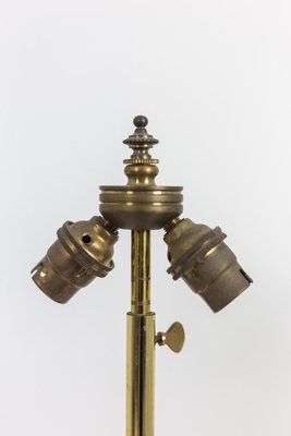 Sheet Metal and Gold Bronze Lamps, 1880s, Set of 2-CEJ-998808