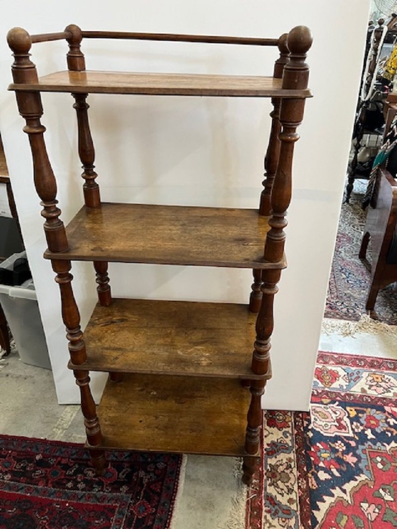 Shelf in Louis Philippe Period Walnut