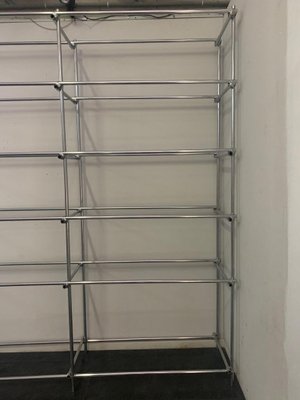 Shelf in Tubular Chrome with Metal Clamps from S.B.E., 1960s-IJR-838401