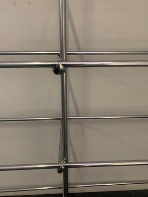 Shelf in Tubular Chrome with Metal Clamps from S.B.E., 1960s-IJR-838401