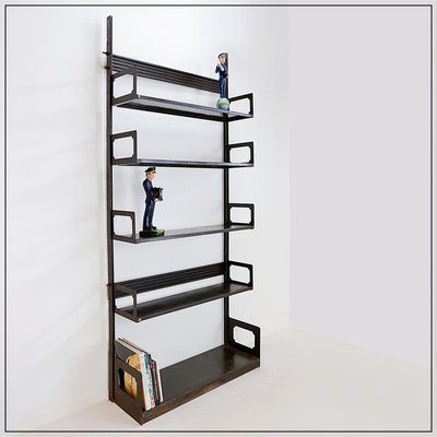 Shelf Unit in Metal from Strafor, 1930s-NYF-2019099