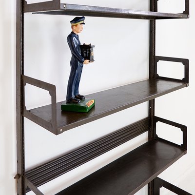 Shelf Unit in Metal from Strafor, 1930s-NYF-2019099