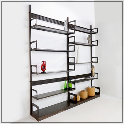 Shelf Unit in Metal from Strafor, 1930s-NYF-2018984