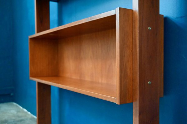 Shelf with Italian Teak Wall Box-AIU-1734383