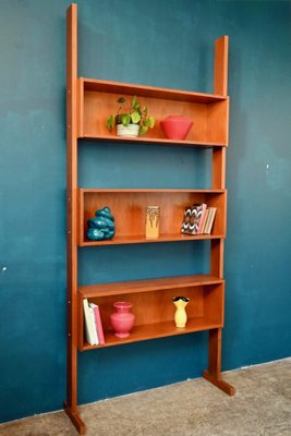 Shelf with Italian Teak Wall Box-AIU-1734383