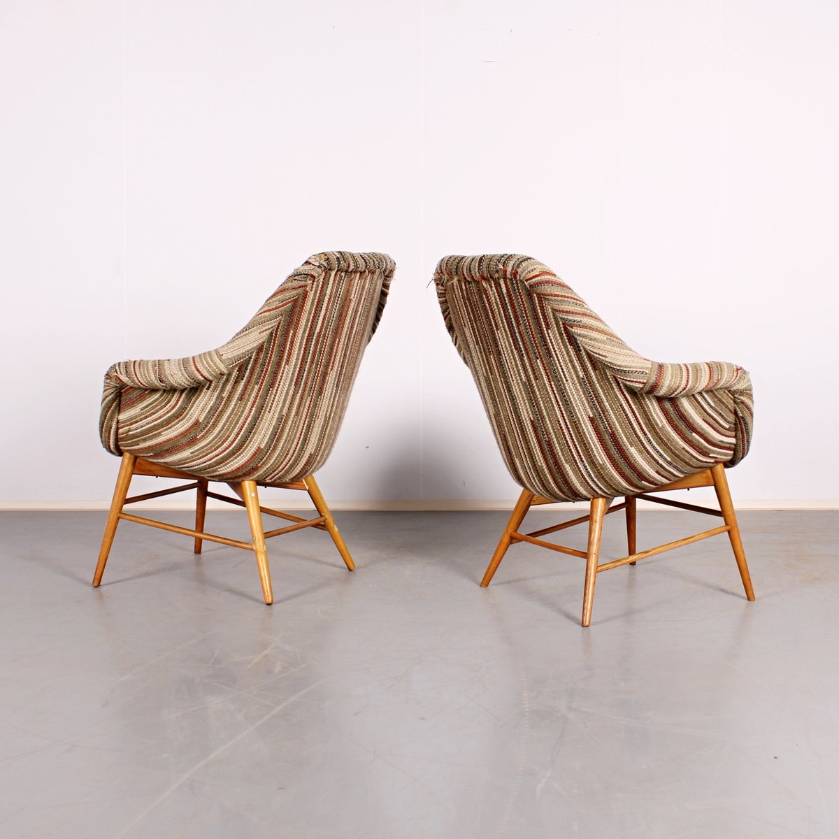 Shell Armchairs, 1960s, Set of 2