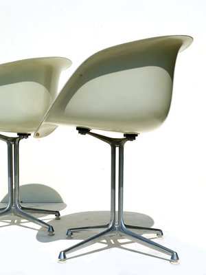 Shell Chairs by Charles & Ray Eames for Herman Miller, 1960s, Set of 2-KGD-255647