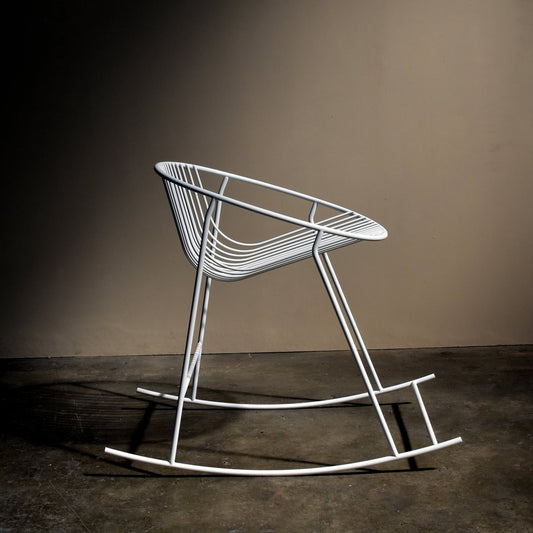 Shell Rocking Chair by Viewport-Studio for equilibri-furniture