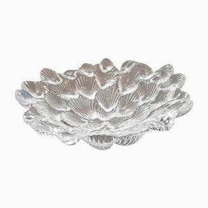 Shell Shaped Crystal Bowl by Per Lütken for Royal Copenhagen, 1980s-QDP-645692