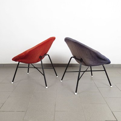 Shell-Shaped Lounge Chairs, 1960s, Set of 2-JUN-803382