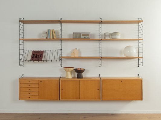 Shelving System by Kajsa & Nils Nisse Strinning for String, 1950s-GPP-2036837