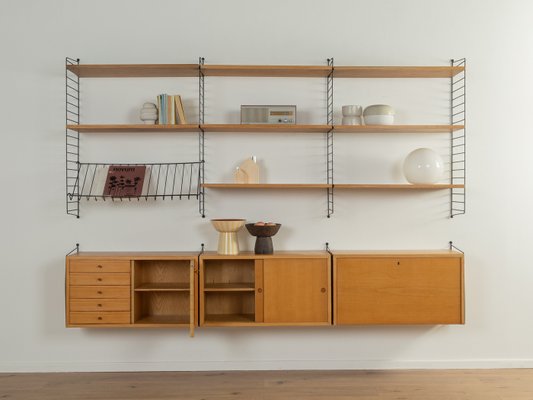 Shelving System by Kajsa & Nils Nisse Strinning for String, 1950s-GPP-2036837