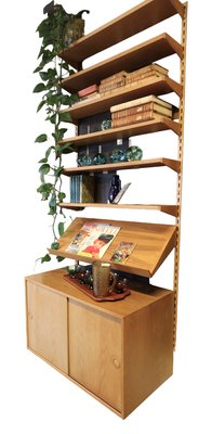 Shelving System in Oak, Denmark, 1960s, Set of 11-BPJ-2040234