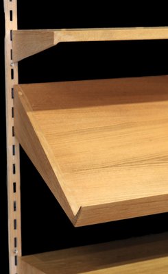 Shelving System in Oak, Denmark, 1960s, Set of 11-BPJ-2040234