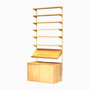 Shelving System in Oak, Denmark, 1960s, Set of 11-BPJ-2040234