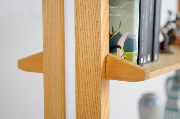 Shelving Unit with Bookcase by Jeannette Laverrière and Maurice Pré, 1950s-FQ-838240