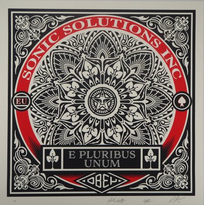 Shepard Fairey, E Pluribus Unum, 1970, Silkscreen-KHH-1218106